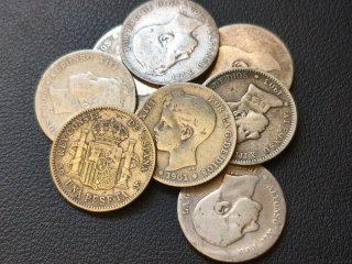 Monedas Peseta Plata
