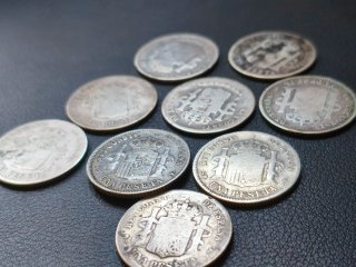 Monedas Peseta Plata