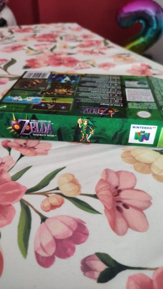 Caja Reemplazo Zelda Majora's Mask N64