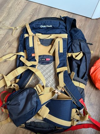 Mochila Quechua 50L Easyfit Azul