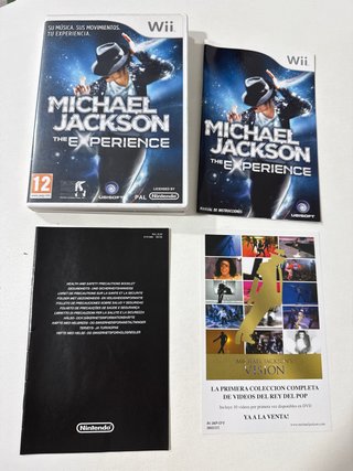 Solo Caja Wii Michael Jackson The Experience