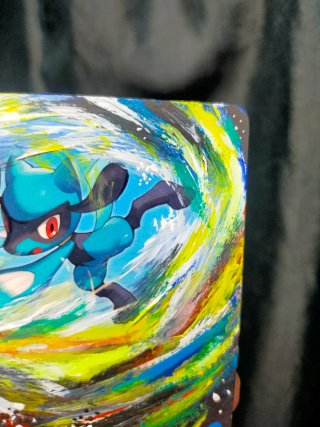 Carta Riolu pintada a mano