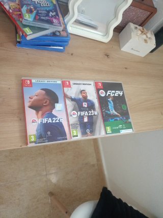 Lote 3 Juegos Nintendo Switch FIFA