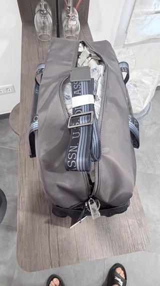 Bolsa de viaje U.S. Polo Assn. gris oferta