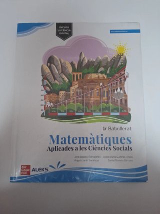 Matemàtiques Aplicades a les Ciències Socials 1...