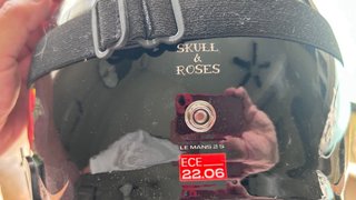 Casco Moto Verano con Gafas y Micrófono