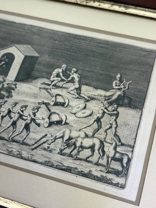 Incisione antica XVIII secolo
