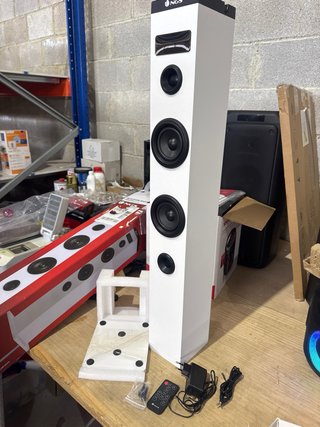 Torre Sonido Bluetooth NGS Blanca