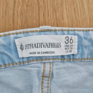 Falda larga denim azul