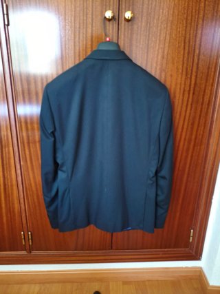 Traje de verano Easy Wear negro hombre nuevo