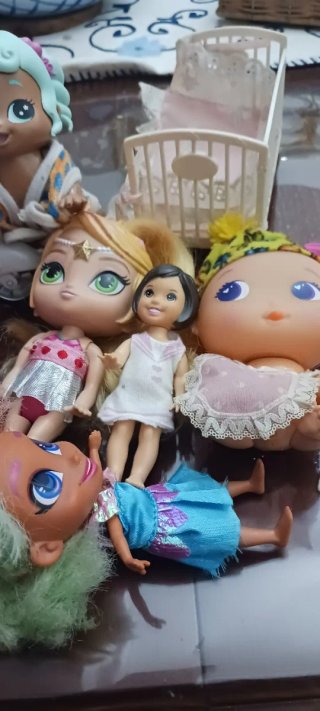 Set di bambole piccole
