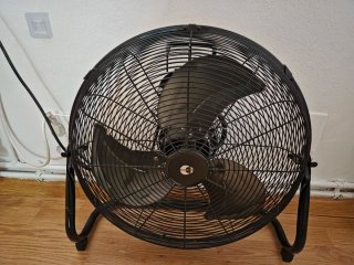 Ventilador Industrial Negro