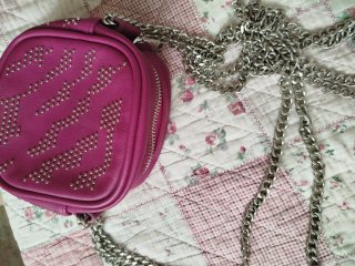 Bolso pequeño Mango tachuelas