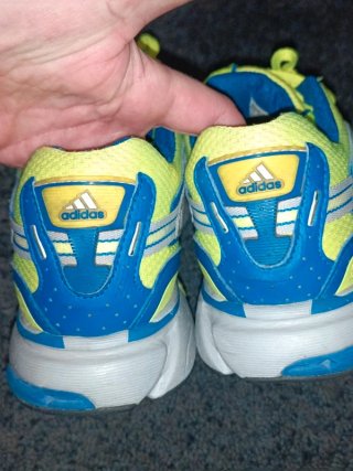 Zapatillas running Adidas Adistar Contr Azul/Amari