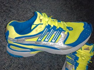 Zapatillas running Adidas Adistar Contr Azul/Amari
