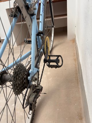 Bicicleta Decathlon Riverside Azul