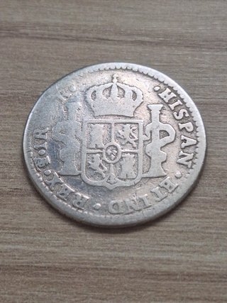 Monedas 2 y 1 Real Carlos III y IV