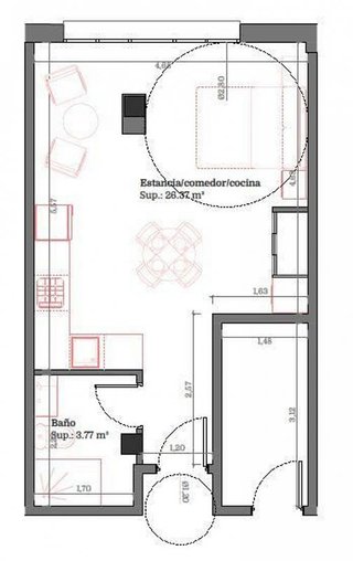 Estudio en alquiler en Centro en Alcobendas