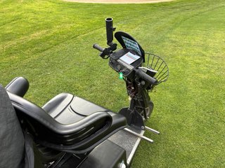 Moto de Golf Eléctrica Negra