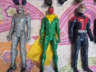 Lote 11 Figuras Superhéroes Marvel 30cm coleecion