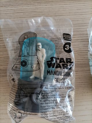Star Wars Juguetes Burger King Mandalorian