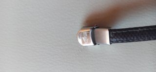 Pulsera Lotus Cuero Marrón y Plata