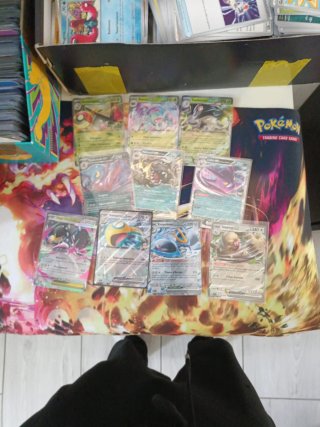 Lotto 10 carte Pokemon rare EX