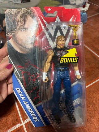 Figuras WWE en su caja original . Lote de 6 unidad