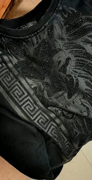 Sudadera George V Hombre XL Negra