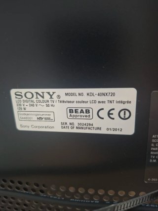 Televisor Sony Bravia 40"