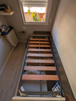 Cama nido 90x190 con 3 cajones