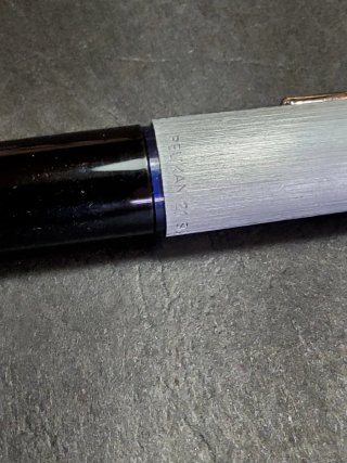 Pelikan 21 Silvexa RARA HF stilografica vintage
