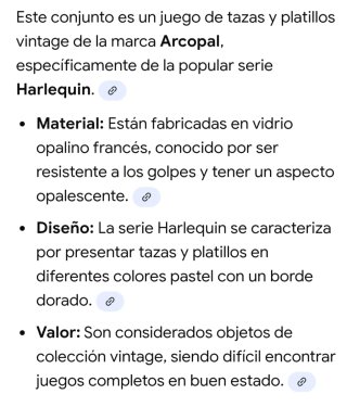 Juego de café "Vintage"
