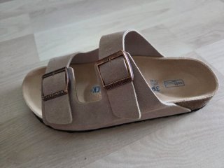 Sandalias Birkenstock Mujer Talla 39 Beige