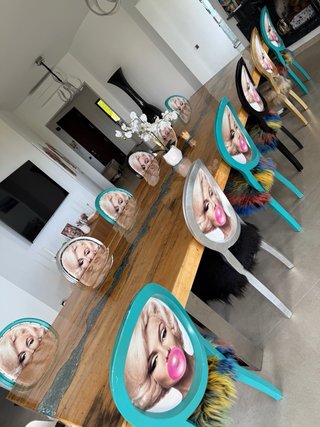 Conjunto Comedor Lujo Artesanal