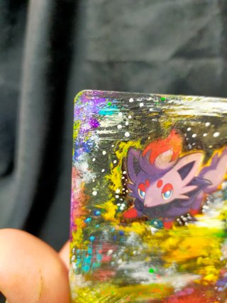 Carta Zorua Pintada a Mano
