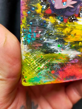 Carta Zorua Pintada a Mano