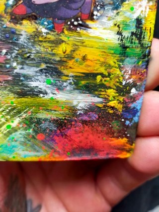 Carta Zorua Pintada a Mano