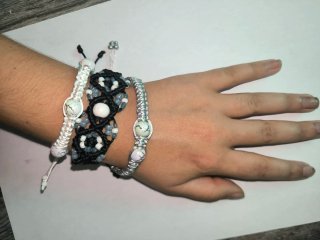 Braccialetti in macramè