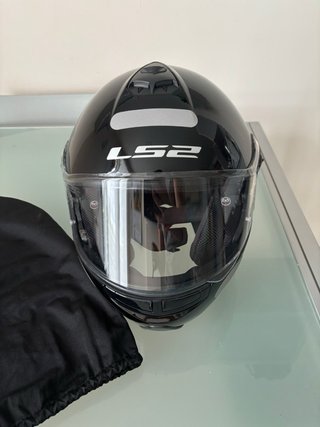 Casco Moto LS2 Strobe Negro