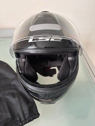 Casco Moto LS2 Strobe Negro