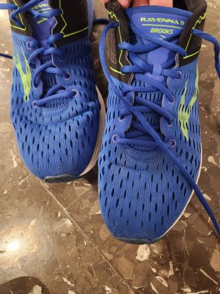 Zapatillas Brooks Ravenna 9 Azul/Verde Talla 47'5