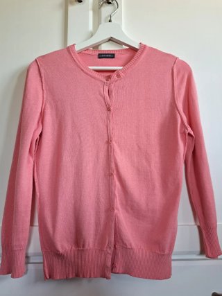 Chaqueta de punto rosa Easy Wear Talla S