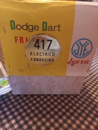 Coche Fricción Dodge Dart Jyesa