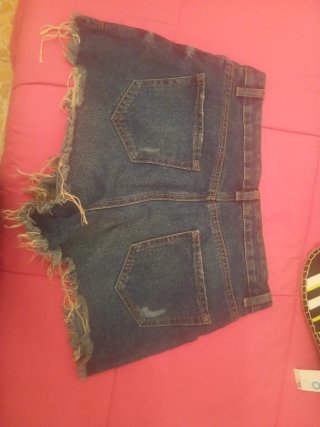 Pantalón corto vaquero mujer talla 40