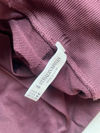 Mallas Stradivarius Morado Talla M
