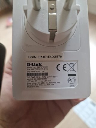 Pack 2 PLC D-Link DHP-P308AV con enchufe