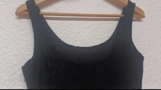 Vestido encaje Pimkie negro talla S/M