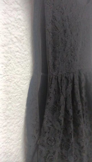 Vestido encaje Pimkie negro talla S/M