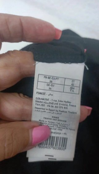 Vestido encaje Pimkie negro talla S/M